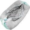 Vaskepose Polstret Netttøy Sko Protector Fluffy fiber Polyester Vaskesko Maskinvennlig Vaskepose Tørkeposer