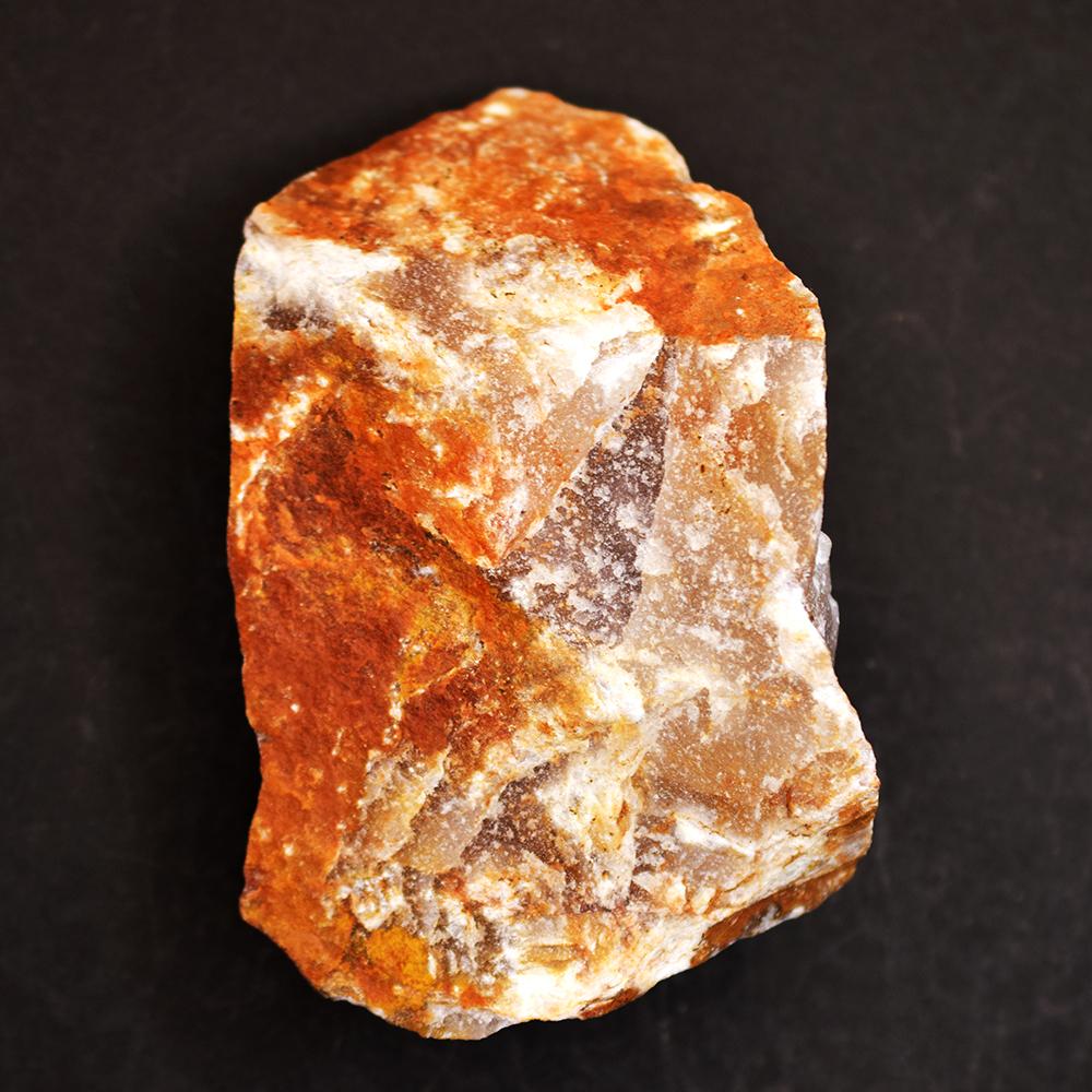 Natural Large Orange Calcite Uncut Rough