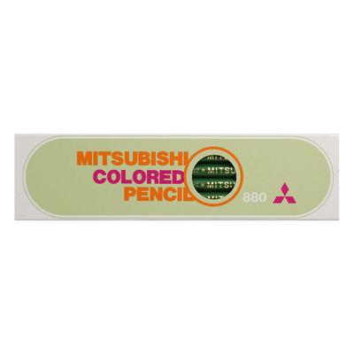 Mitsubishi Pencil Colored Pencils 880 Single Color Green 1 Dozen K880.6