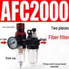 Drei-Einheiten-Luftkompressor: AR Druckregler, AFC2000 Öl-Wasser-Abscheider, AFR Filter