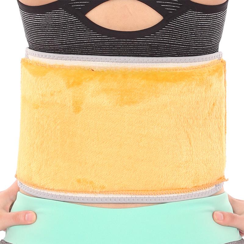 Unisex Waist Belt: Summer Thin and Winter Velvet Options for Stomach Warmth