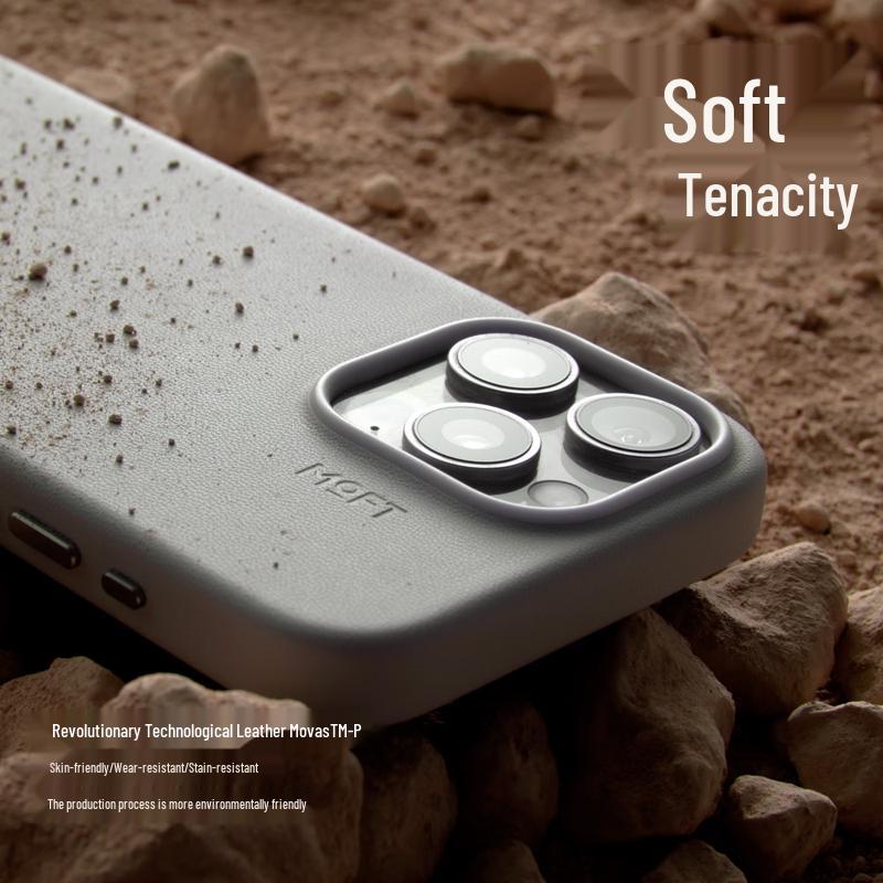 MOFT MagSafe Leather Case for iPhone 15 Pro Max