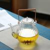 Chrysanthemum Petal Glass Teapot Set
