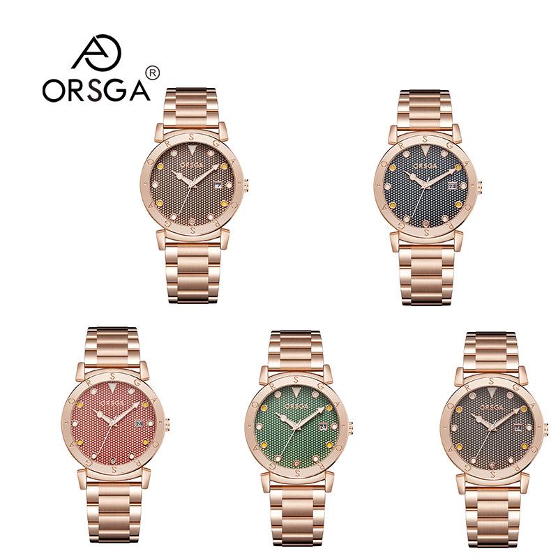 Oushijia Women's Luminous Waterproof Quartz Steel Watch