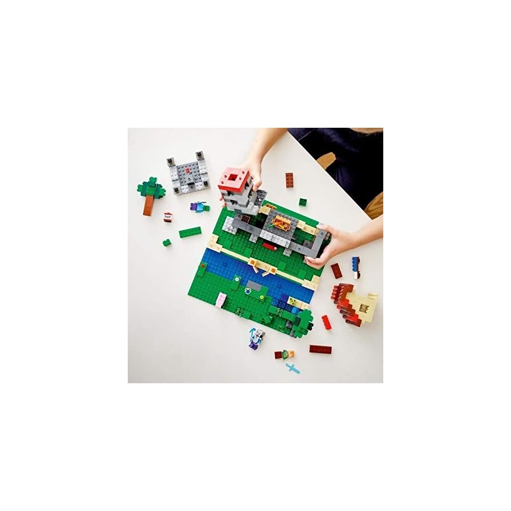 LEGO Minecraft Crafting Box 3.0 Building Blocks Toy for Boys and Girls Ages 8 and Up