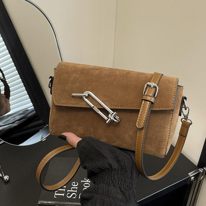 Yogodlns Lässige Umhängetasche für Pendler, Großes Fassungsvermögen, Minimalistische Ledergeldbörse, Damenmode, Kleine Schultertasche