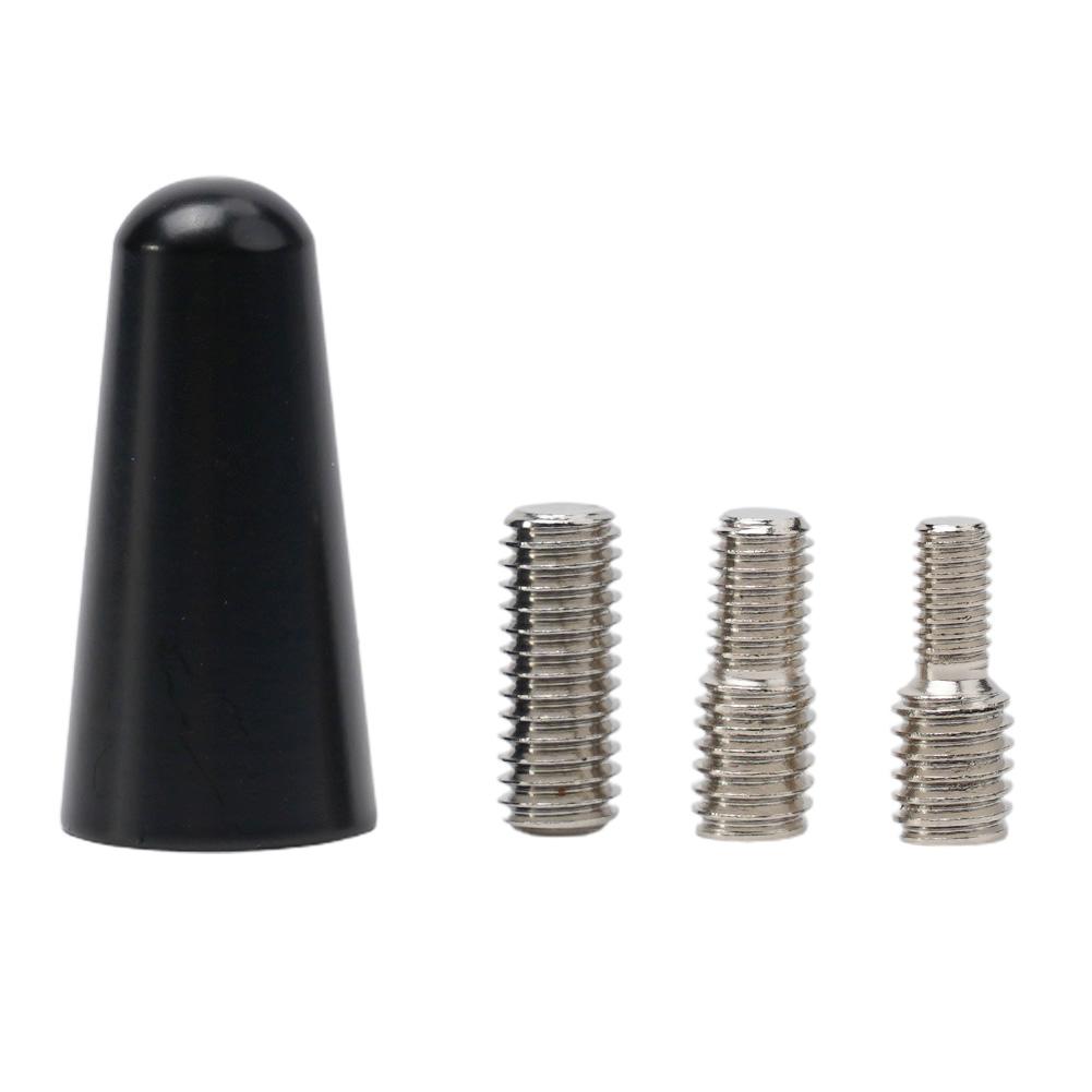 Short Black 3cm ABS Car Antenna for FM/AM GPS GSM Signals - Compact Roof Mount Radio Adapter with Easy Installation