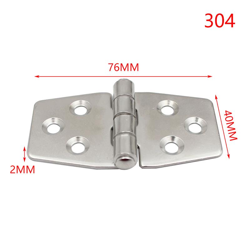 

Stainless Steel Casting Hinge Flat Hinge Cabinet Doors For Windows 6 Holes Cast Strap Deck Hinge For Boat Hardware A1