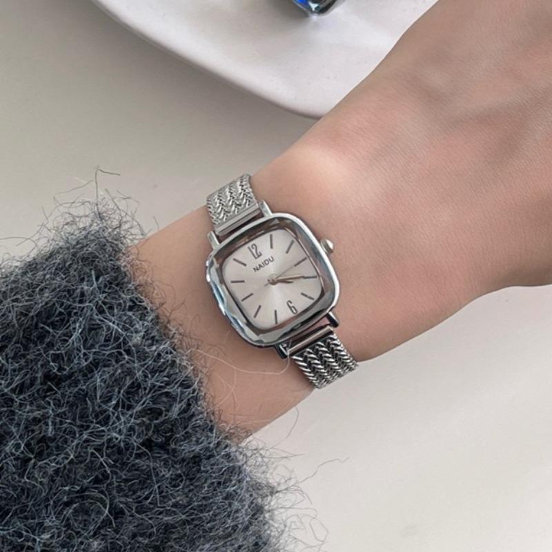 Luxury Quartz Watch Fashion Brand Women Watch Adjustable Stainless Steel Strap Wristwatches Female Gift Clock Relojes Para Mujer