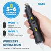 Dog Nail Grinder,Pet Nail Grinder for Dogs with LED Light,Nail Grinder for Quiet,Rechargeable Upgraded 2 Speeds Painless with Wheels Dog Nail Trimmers