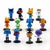Non-Movable Worker Figure Collectible Toy for Boys and Girls Desk Decoration