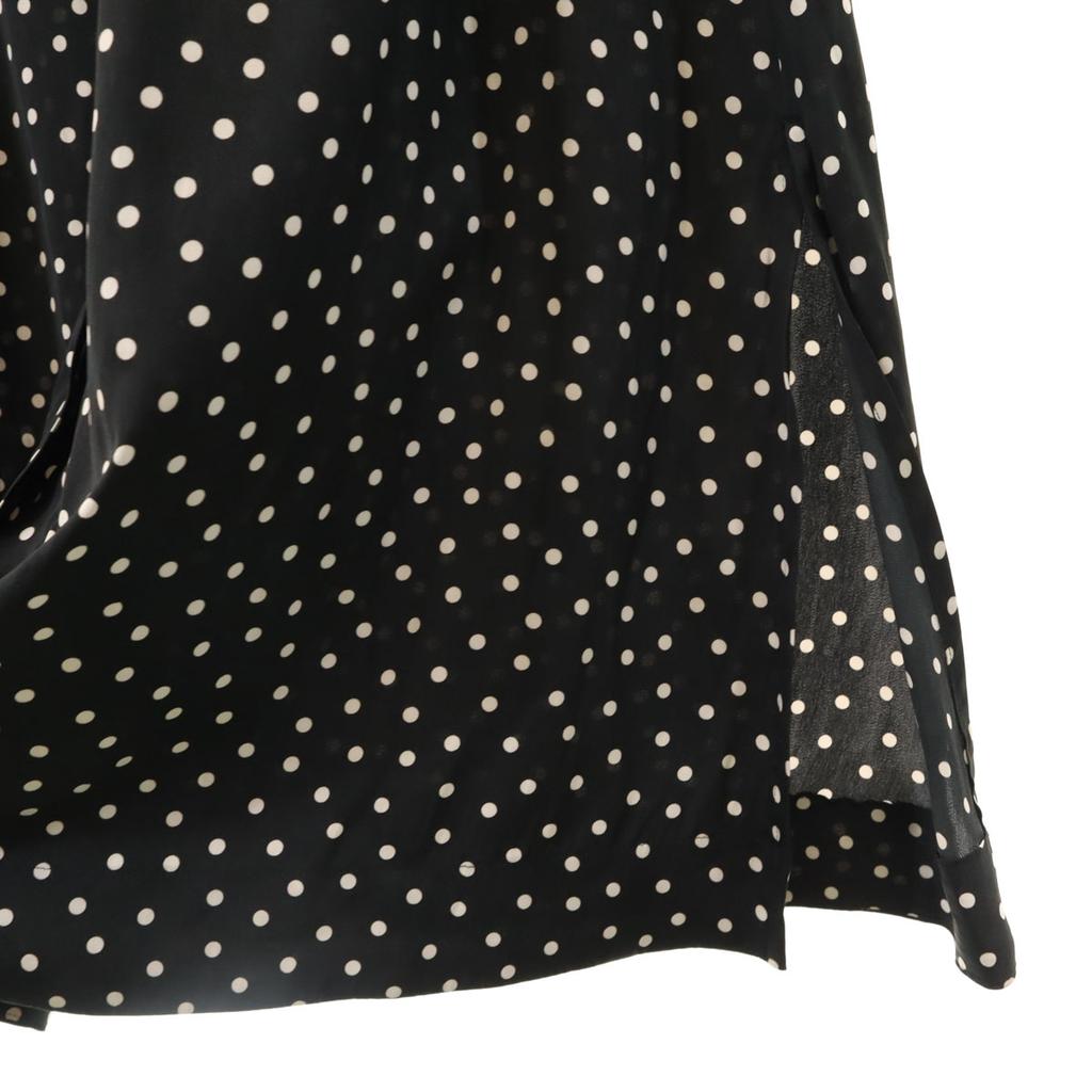 Plage Made In Japan Dot Pattern Long Sleeve Shirt Dress 38 Polka Dot Women Used