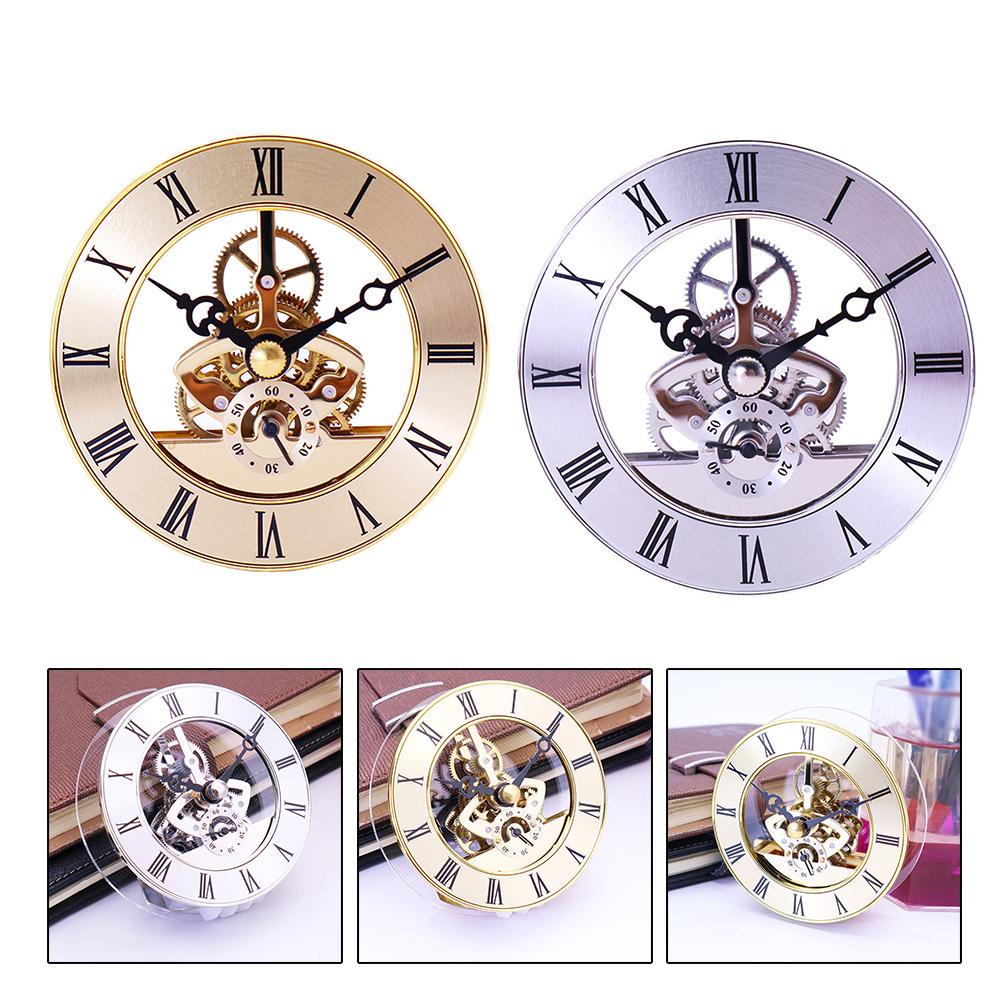 Clock Movement Clock Insert Large Black Roman Numerals