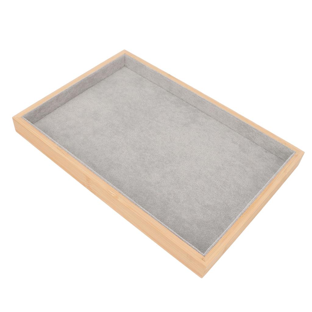 Dřevěný zásobník na šperky Classic Elegantní víceúčelové zásobníky na šperky odolné proti poškrábání na náušnice
