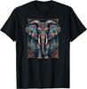 Mandala Elephant Wisdom Indian Elephant Zen Yoga Mindfulness T-Shirt