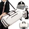 Men Travel Duffle Suit Bag With Shoes Pack Training Carry On Weekend Bag Outdoor Hiking Swimming Handbag Sports Fitness Satchel