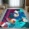 Retro S-Sonic Animaciniai Žaidimai Svetainės Neslystanti Kiliminė Danga Minkštas Kilimas Miegamojo Vaikų Žaidimų Kambario Sofos, Namų Dekoras Durų Kilimėlis Dovana