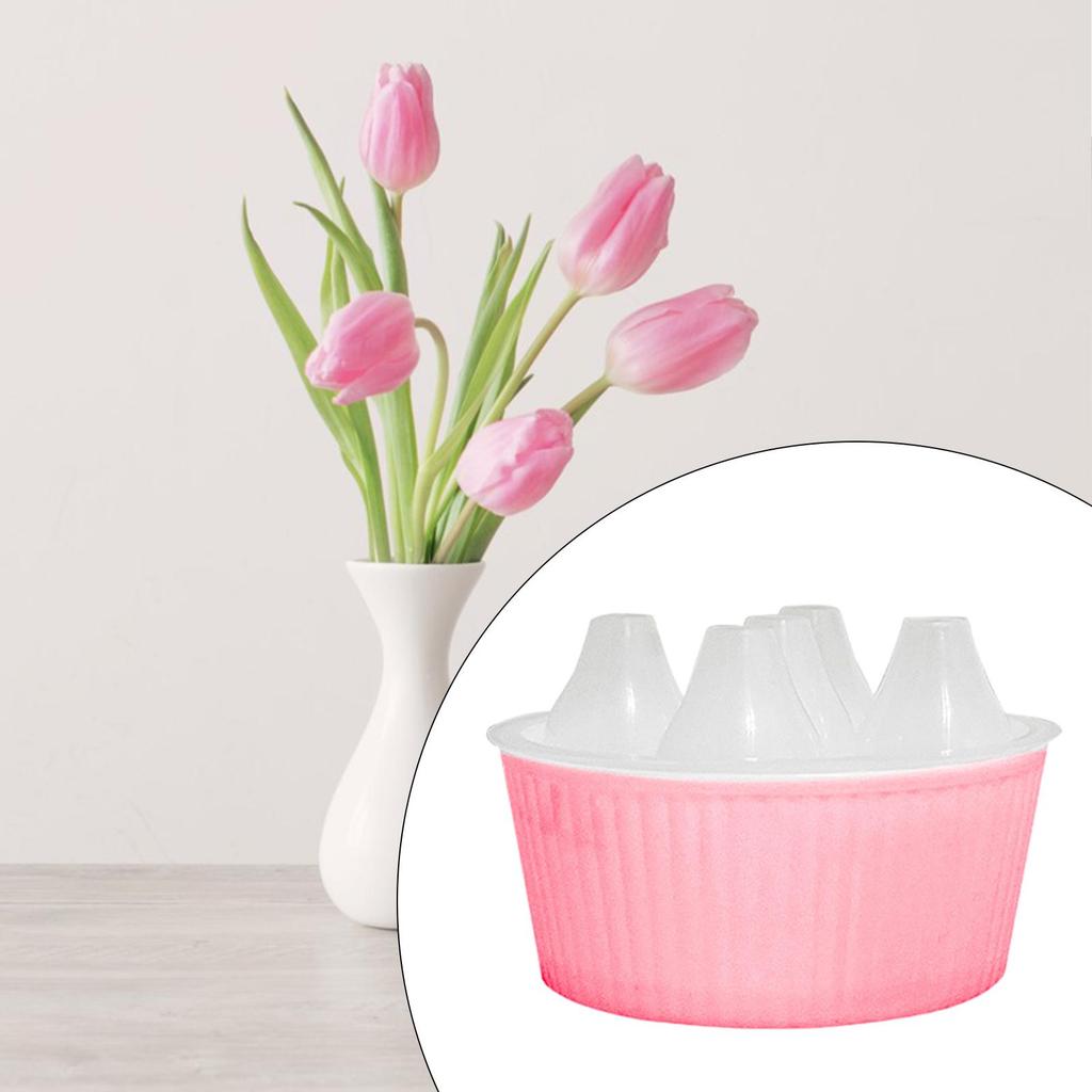 Flower Pot for Tulip Bulb Easy to Use Water Level Indicator Planters Organizer for 14cm Tulip Bulb Kitchen Office Desk Indoor