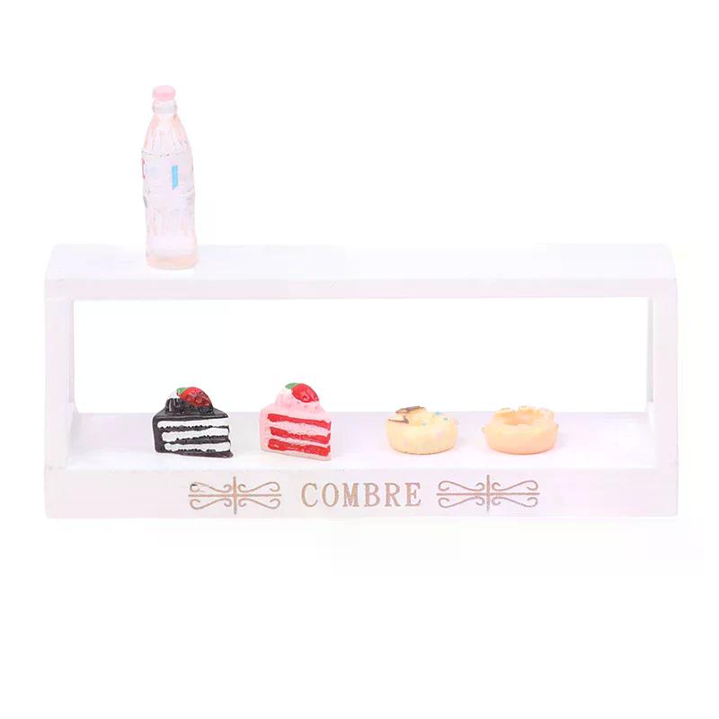 1/12 Dollhouse Miniature Cake Shelf Durable Eco-friendly Cake Stand For Kids DIY Decoration