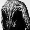 ROADVIBE Mens Hoodie Harajuku Dark Streetwear Luminous Magic Sword Graphic Print Hooded Sweatshirt Vintage Retro Loose Fit Unisex Fashion