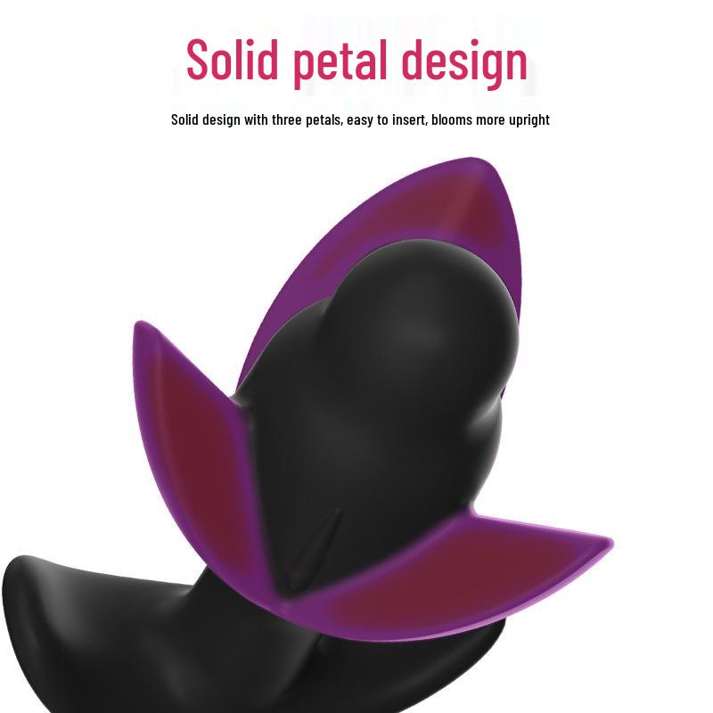 Silicone Inflatable Anal Plug with Beads - Expanding Rear Dilator Sex Toy