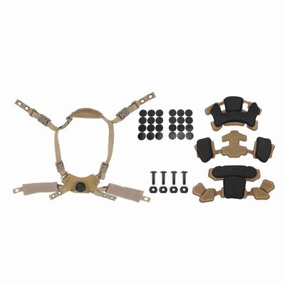 Helm Dial Suspension System Kinnriemen Helm Polsterung Kit für Fast für MICH für Wendy Helm Schlamm