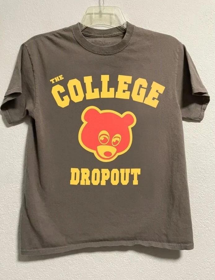 2004 Kanye West The College Dropout Vintage Rap Tee Shirt Men Women Unisex T-Shirt L