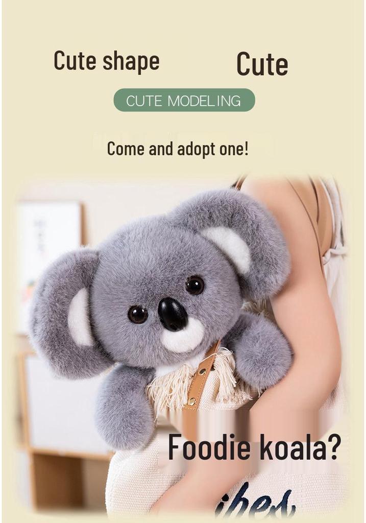 Cute Koala Plush Toy - Children's Comfort Doll, Perfect Birthday Gift for Girls