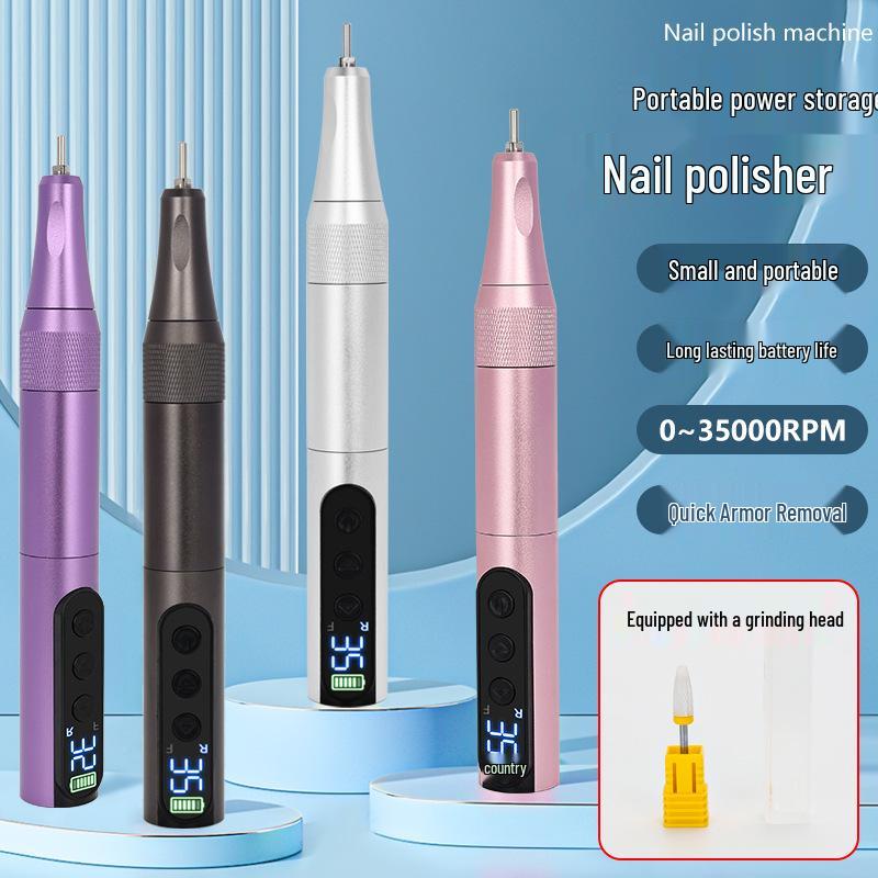 

Portable Rechargeable Nail Polishing Pen & Remover фіолетовий