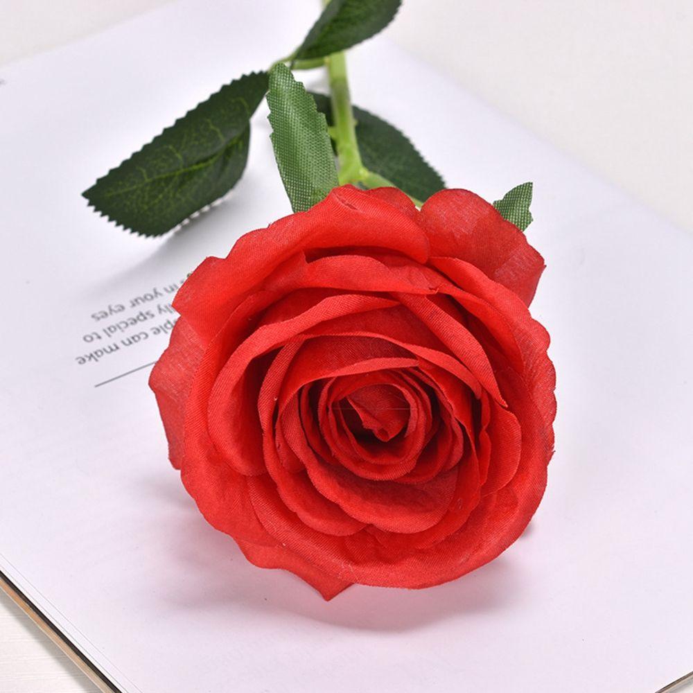 Bouquet wedding flowers Garden Crafts Silk Roses artificial roses Artificial Flowers Fake Flowers