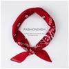 kakatrend Bandana Red Paisley 100% Cotton Adults Bandanna Unisex Do-rag Large 55cm x 55cm