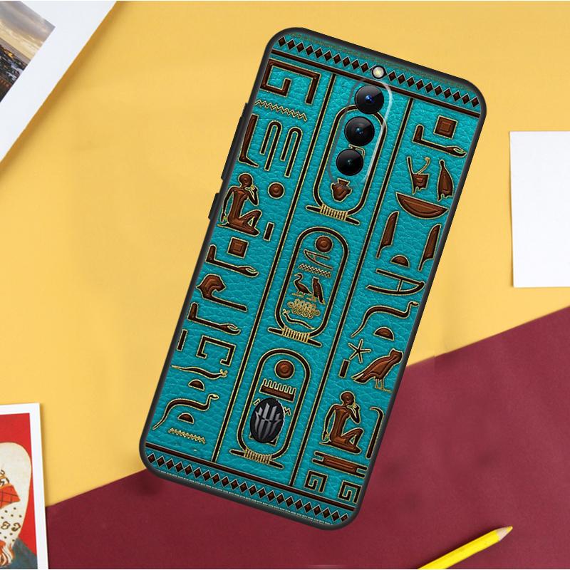 Sacred Eye of Horus Egypt Fresco Case For ZTE Nubia Red Magic 10 Air 5G 6R 6 7 6S 7S Pro 8S 9S 10S 8 9 10 11 Pro Plus Cover