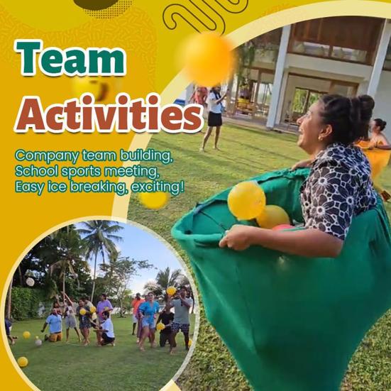 

Гра на вулиці Бабусині штани Надувна естафета з гігантськими еластичними штанами Сімейна розвага на вулиці для вечірок на задньому дворі, зустрічей та командоутворення C