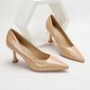 Women's Nude Sexy Stiletto Pumps, Comfortable for Spring and Autumn, Perfect with Skirts, European and American Fashion Style.