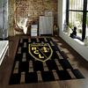 Racing Club De Lens Logo Carpet Suitable As a Non-slip Mat for the Living Room or Bedroom Sofa