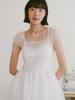 Ganiesong Bridal Peony Tiered Dress_White