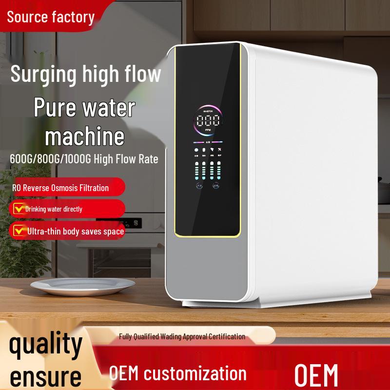 High Flow 600G-1000G Reverse Osmosis Water Purifier with Faucet Filter