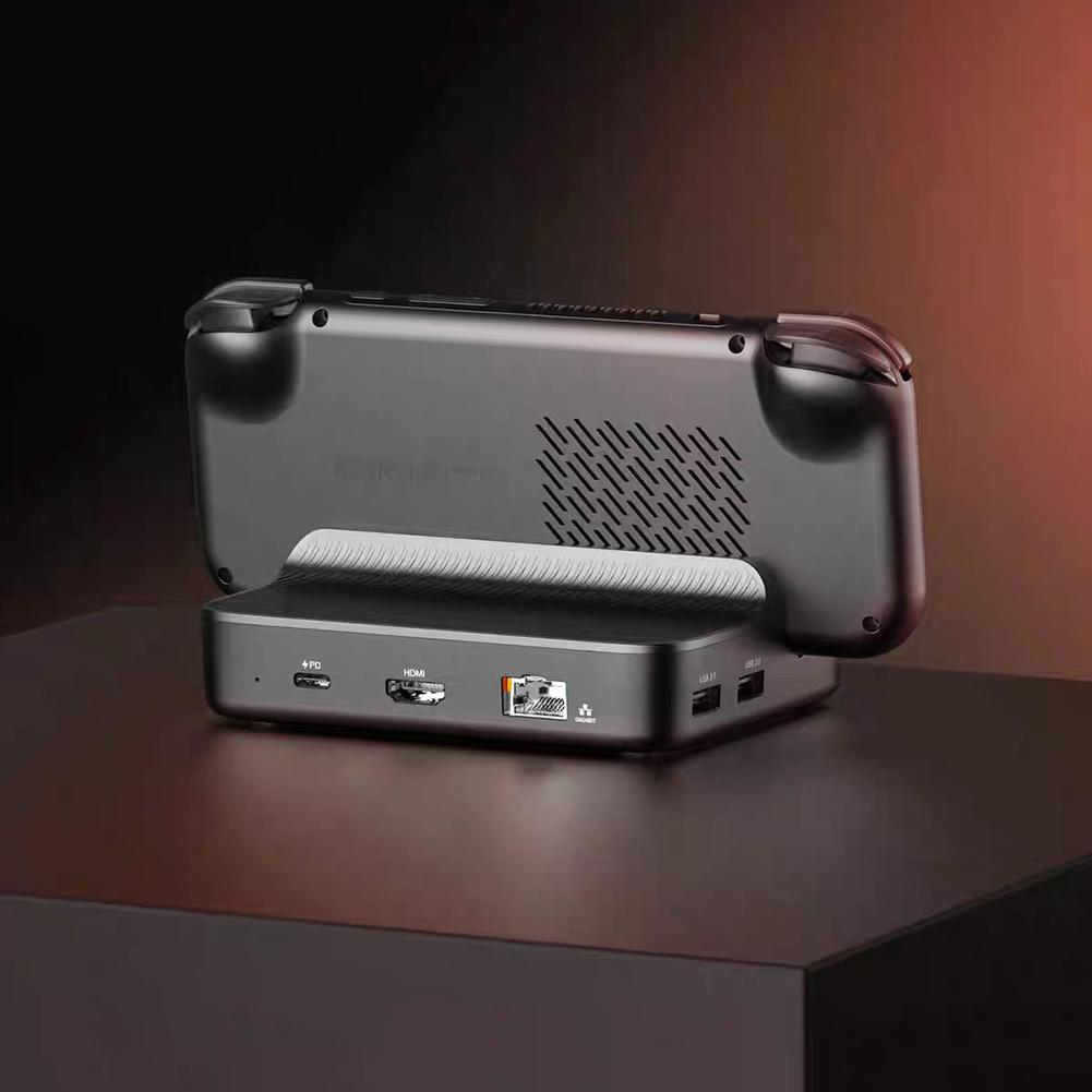 7-In-1 Charging Dock for Retroid Pocket 5 Charging Station PD Charging HDMI-Compatible Charger Dock Station for RP5/RP4/Pro/RP4