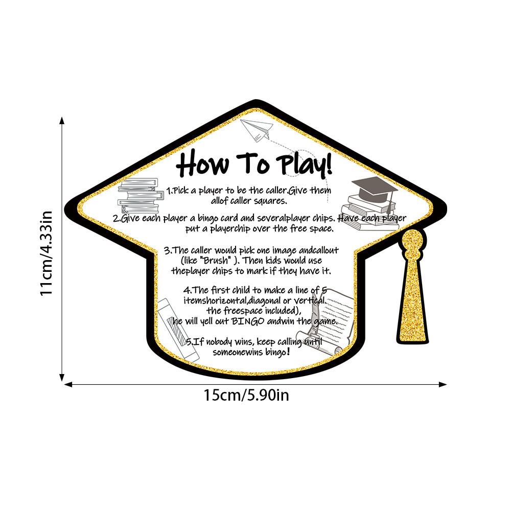 Graduation Theme Season Campus Party Entertainment Desktop Card Game Props