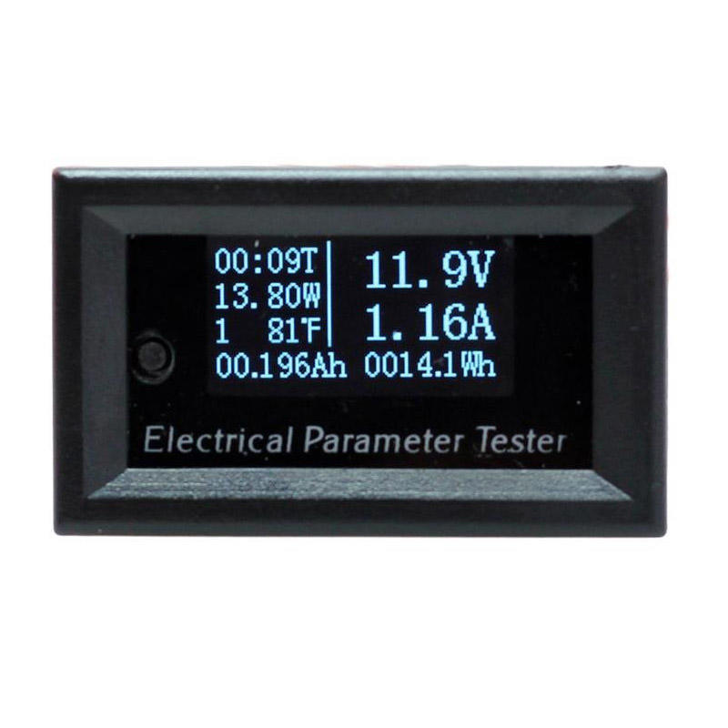 10A 100V OLED Tester Voltage Voltmeter Ammeter Time Temperature LED Tester Pen