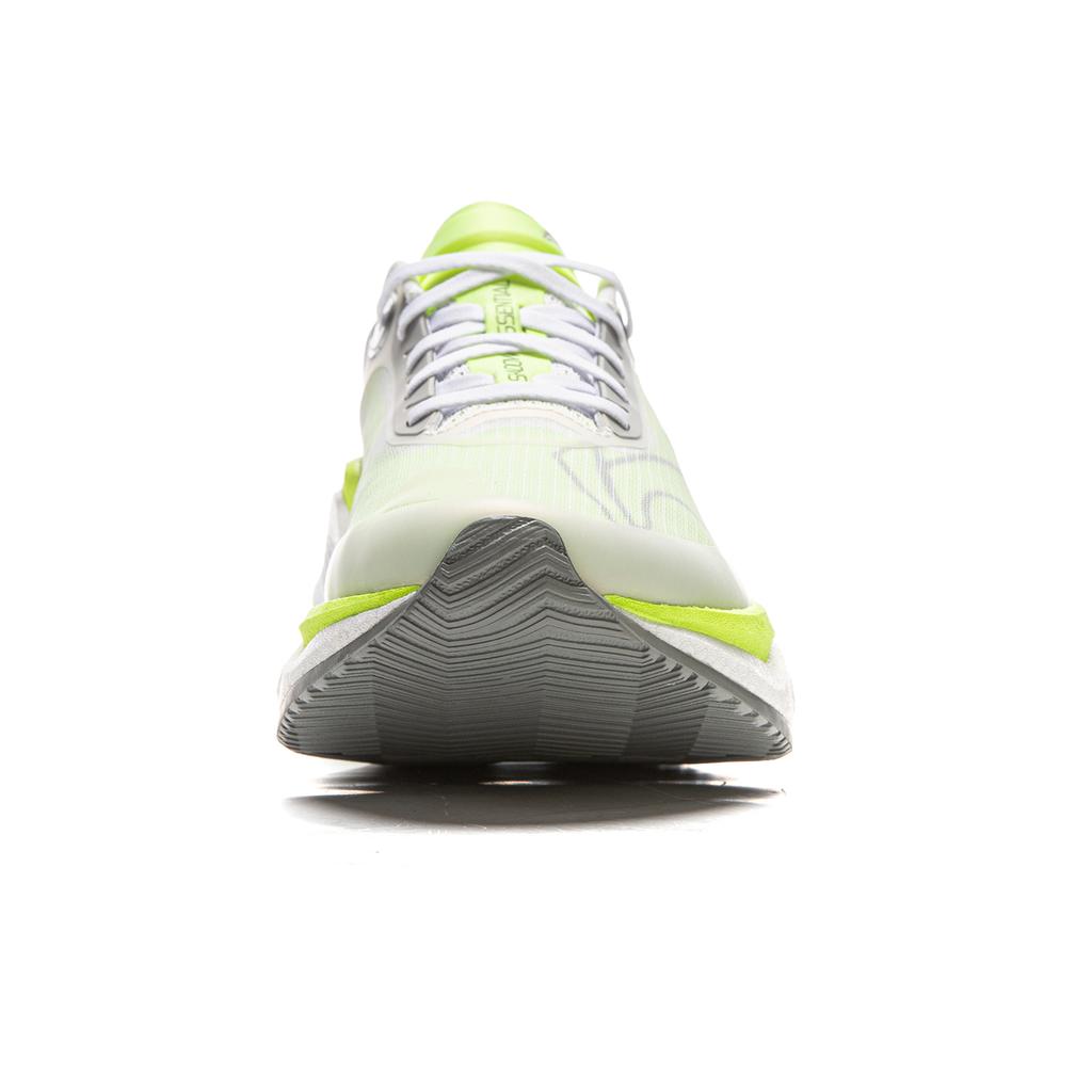 New LiNing Shadow 3 ESSENTIAL Cushioning Support Rebound Low Top Casual Running Shoes Unisex White Yellow Green ARRV003-24