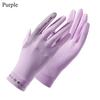 Thin Sunscreen Gloves Elastic Cycling Driving Gloves Fashion Sun Protection Gloves  Running Sports