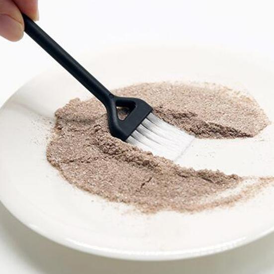 4Pcs Manual Keyboard Brush Ergonomic Long Handle Garlic Coffee Machine Cleaning Brush Household Supplies