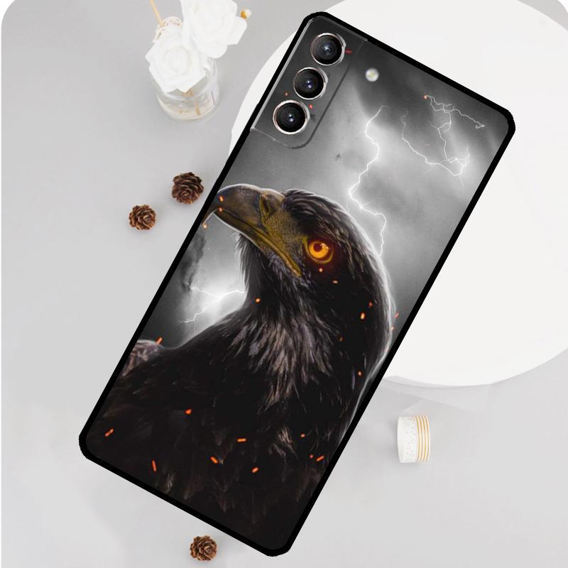 Eagle Hawk Bird Animal Phone Case For Samsung Galaxy S25 S26 Ultra S20 S21 S22 S23 S24 S10 Plus S25 FE Funda Cover