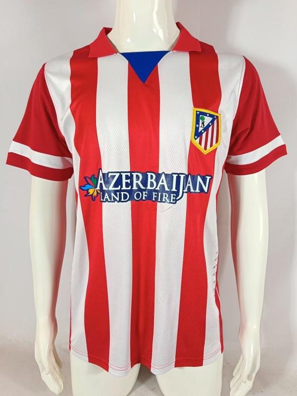 Retro Explosion, Atletico Madrid Short-sleeved Jersey Football Jersey Fan Version Football Jersey