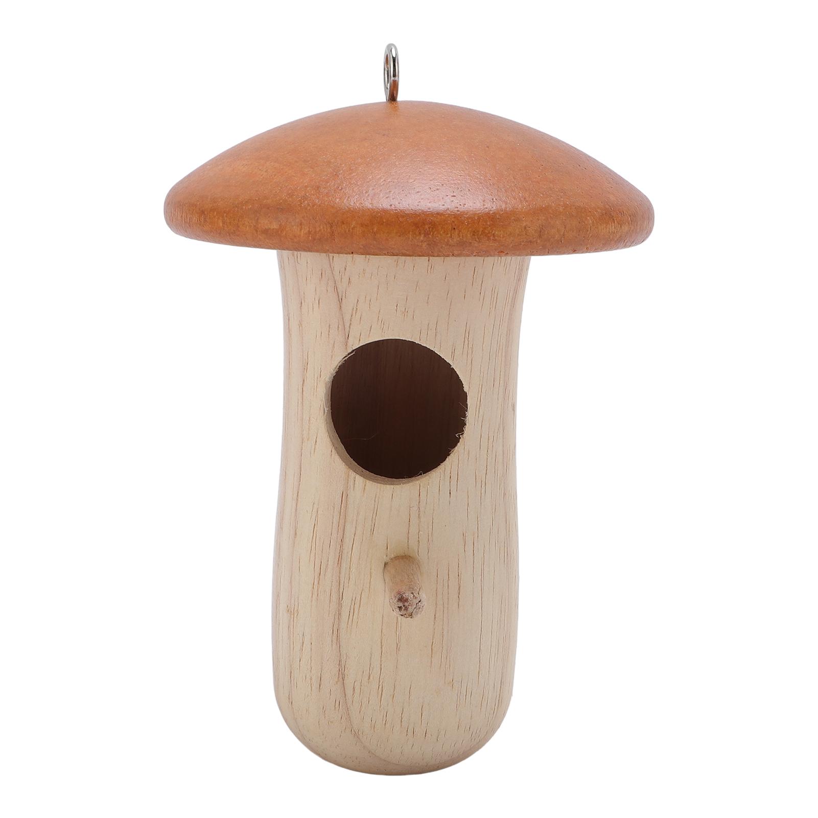 

Домик для колибри, скворечник из дерева, бук, кормушка для дома, украшение для сада