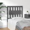 Headboard Gray 80.5x4x100 cm Solid Pine Wood
