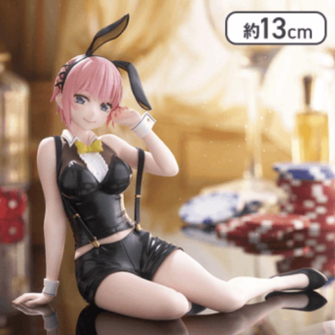 

[Б/У] Квинтэссенциальные квинтюплеты Настольная милая фигурка Накано Ичика - Версия «Зайчик»