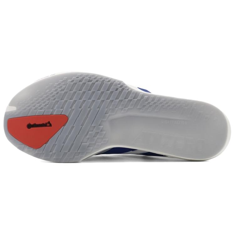 adidas נעלי ריצה Adizero Adios 9 לגברים לבן כחול JQ0765