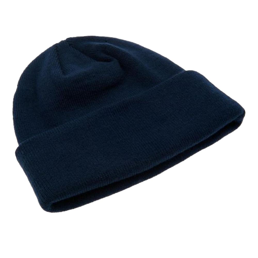 Barcelona FC Unisex Adult Knitted Turned Up Cuff Beanie